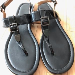 Coach Black Sandals - Size 8